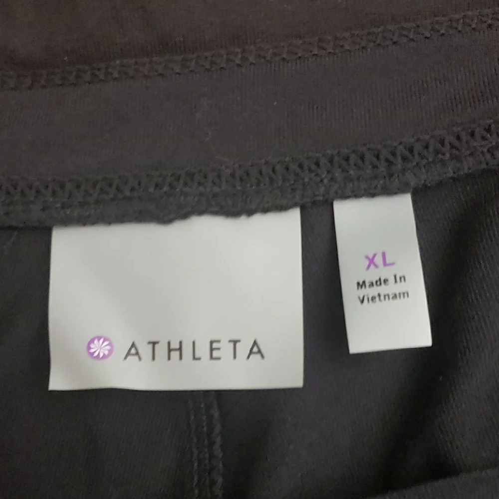 Athleta‎ Black Joggers Sleek Sweatpants